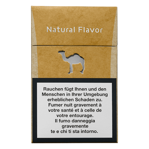 illustration pour Camel Natural Flavor