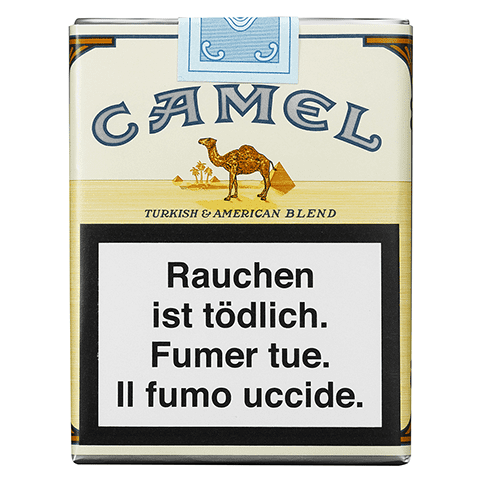 illustration pour Camel paquet souple