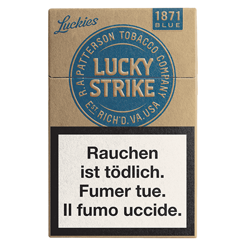 illustration pour Lucky Strike Light sans additifs