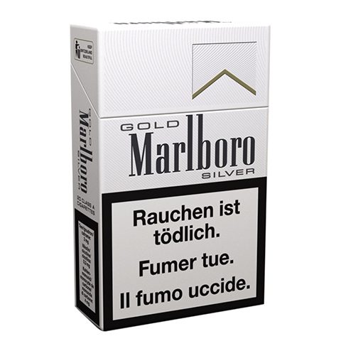 illustration pour Marlboro Gold Silver