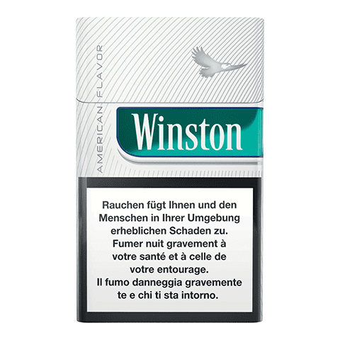 illustration pour Winston Fresh Menthol